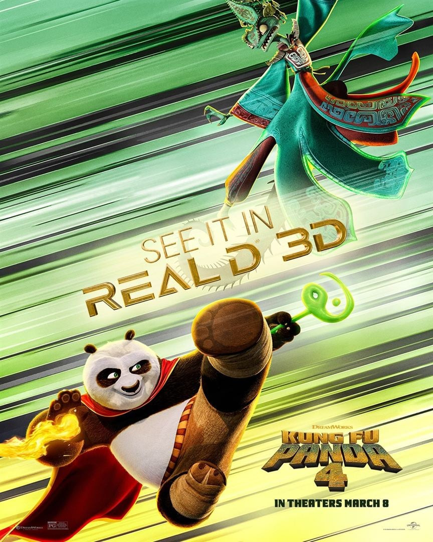 poster de Kung Fu Panda 4